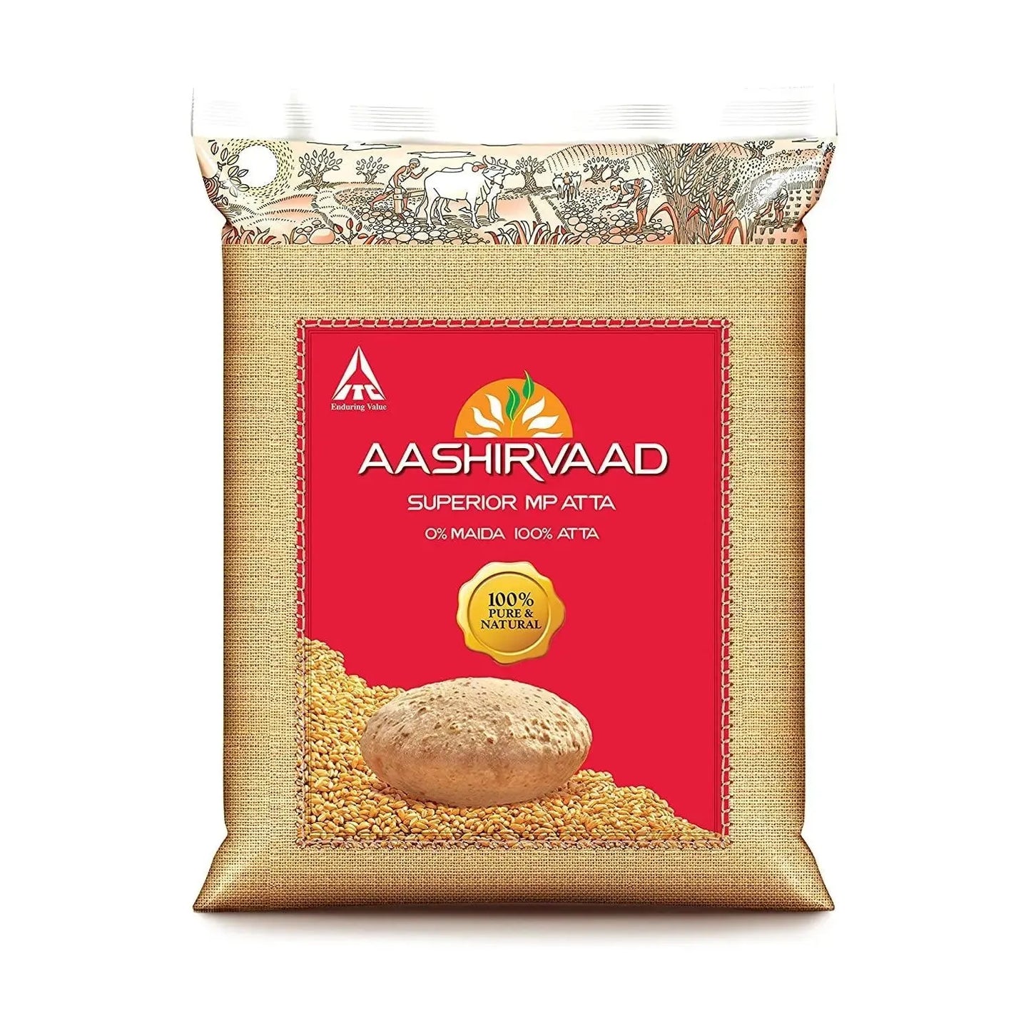 Aashirvaad Atta Local Pack - 2 x 10kg