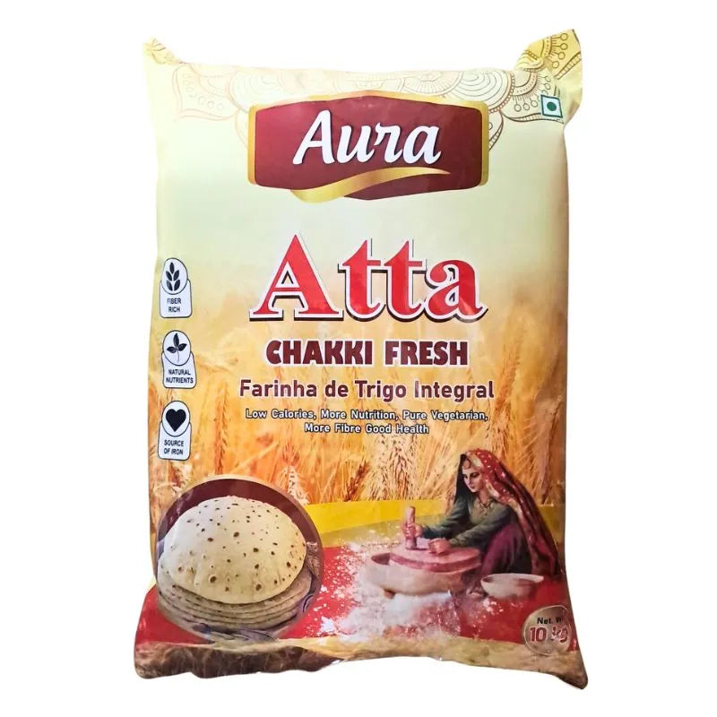 Aura Chakki Fresh Atta/ Flour- 56x10kg