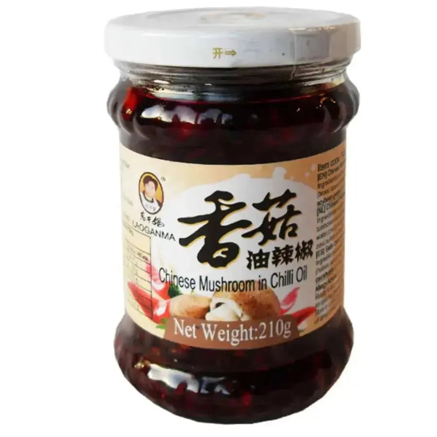 Lao Gan Ma - Chinese Mushrooms in Chilli Oil