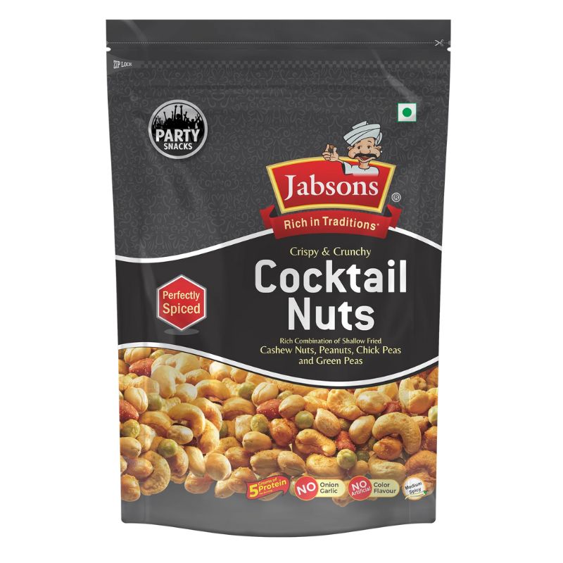 Jabsons Cocktail Nuts - 24x120g