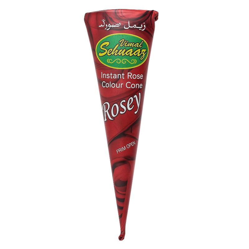 Vimal's Sehnaaz Instant Rubyo Henna Mehandi Cone - 1200x30g