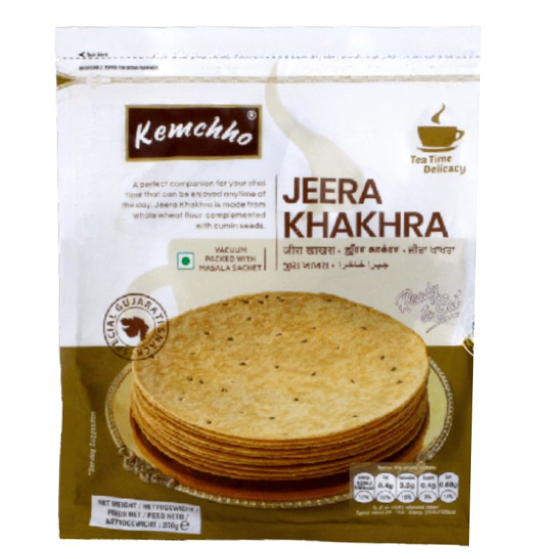 Kemchho Jeera Khakhra - 30x200g