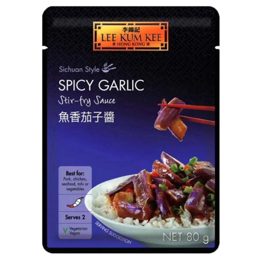 LKK Spicy Garlic Stir-Fry Sauce - 12x80g