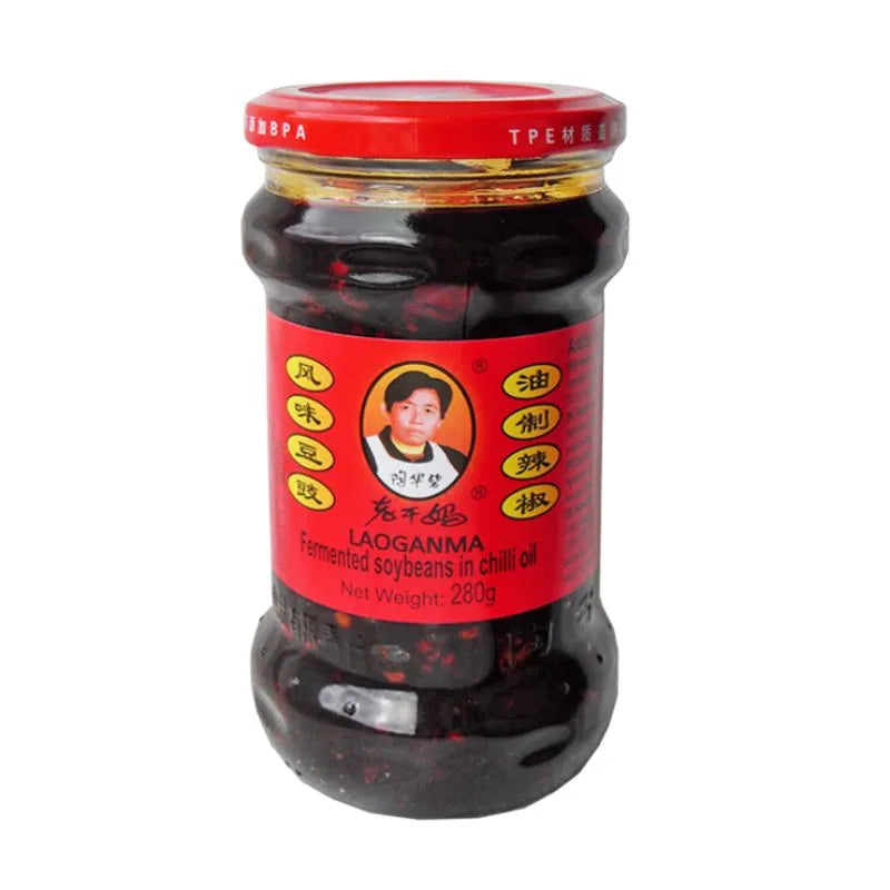 Lao Gan Ma - Fermented Soybean in Chilli Oil 24x280g