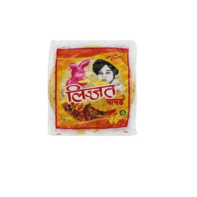 Lijjat Jeera (cumin) Papad - 80x200g