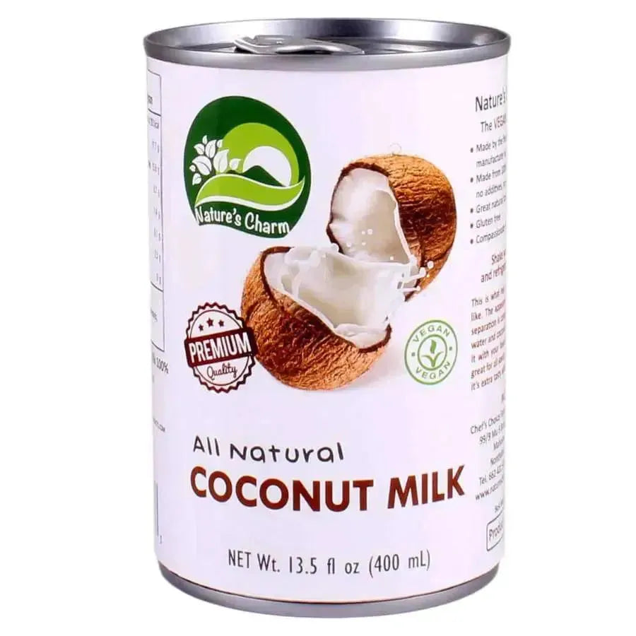 Nature's Charm Coconut Milk All Natural - 24x400ml