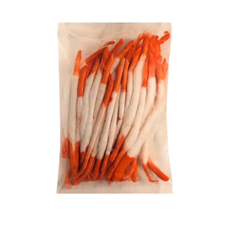 Puja Greh Long Cotton Wicks (Lambi Batti) - 10x10x40pcs
