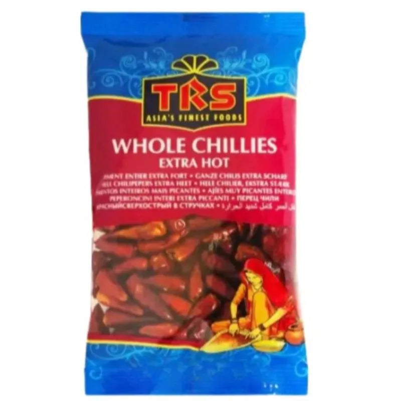 TRS Chillies Whole Extra Hot 6 x 400g