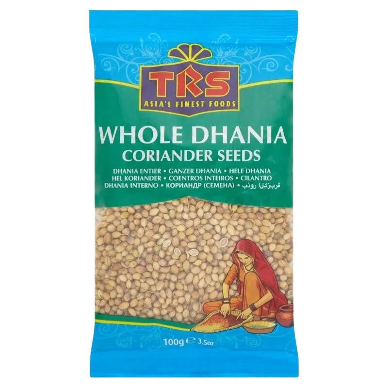 TRS Dhania Whole (indori) 10 x 100g