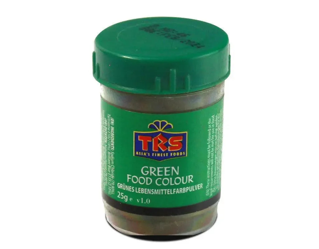 TRS FOOD COLOUR GREEN 12 x 25g