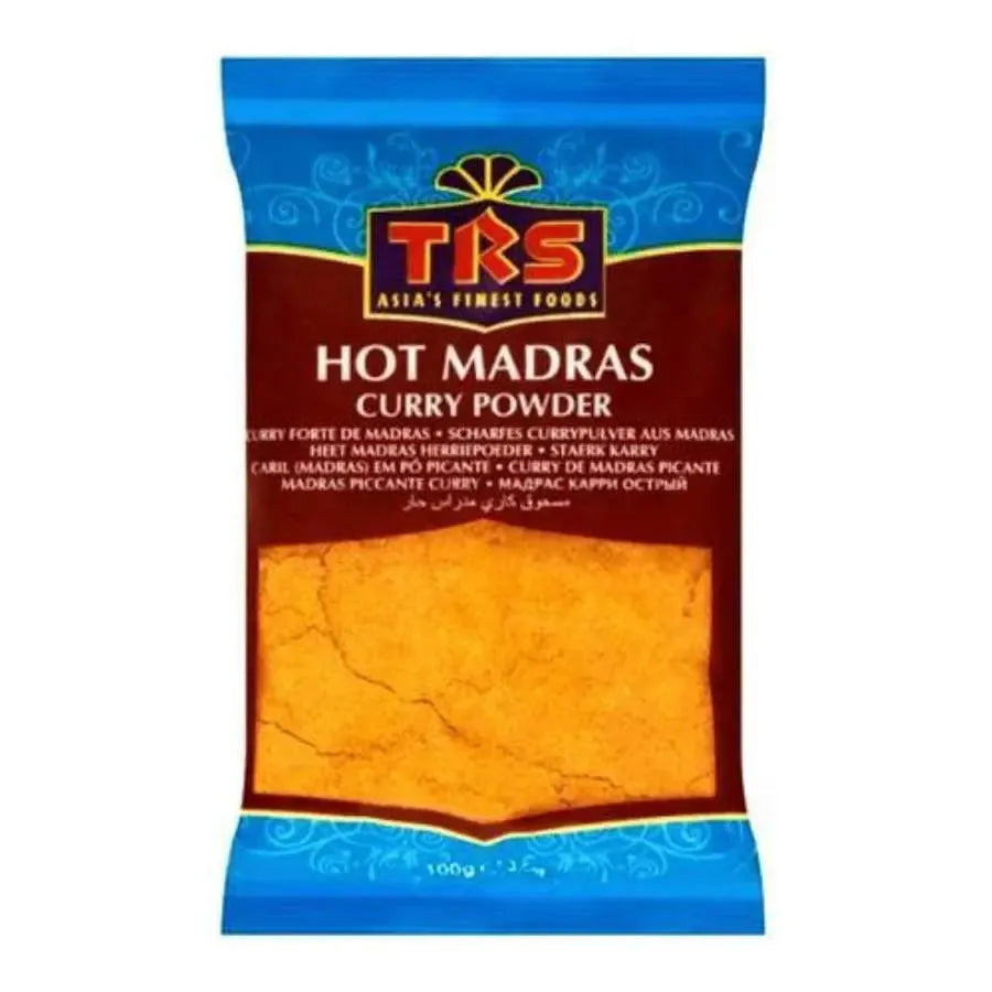 TRS Madras Curry Pwd Hot 20 x 100g
