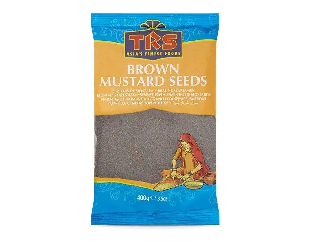 TRS Mustard Seeds (Brown) Seeds 10 x 400g