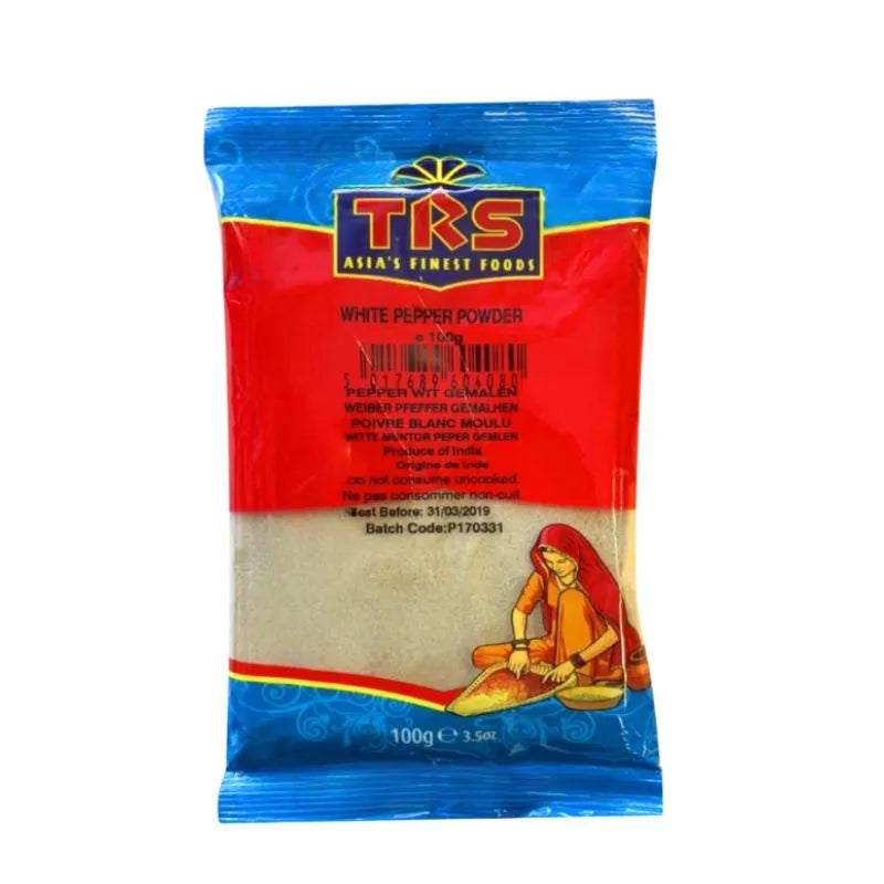 TRS White Pepper Powder 20 x 100g