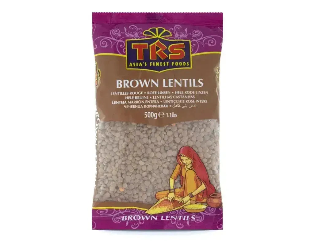 TRS Lentils Whole Brown (Masoor) 20 x 500g