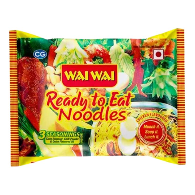 Wai Wai Ready to Eat Chicken Noodles - 96x70g
