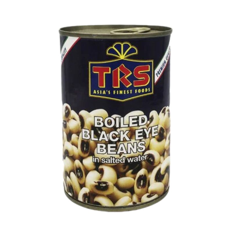 TRS Canned Boiled Black Eye Beans 12 x 400g
