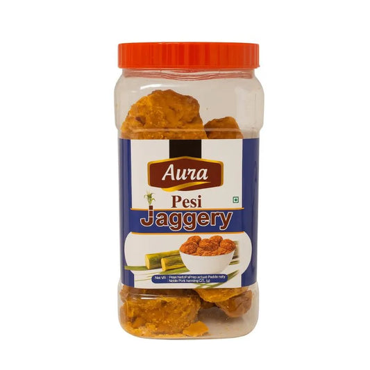 Aura Pesi Light Brown Jaggery - 12x1kg