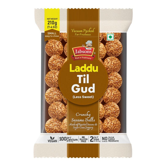 Jabsons Sesame/Til Gud Laddu - 28x210g