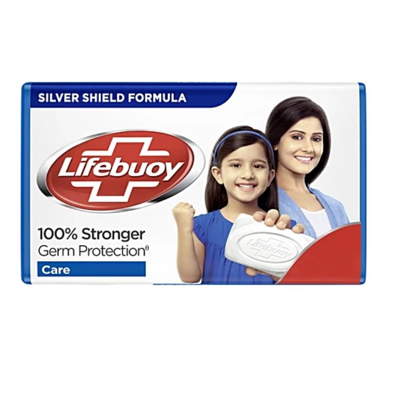 Lifebuoy Care Soap Bar Active Silver Formula - 144x100g