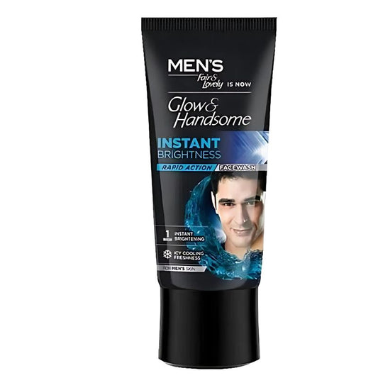 Men's Fair and Lovely Glow & Handsome Rapid Action Facewash - 48x50g