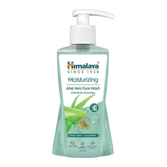 Himalaya Moisturizing Aloe Vera Face Wash - 18x200ml