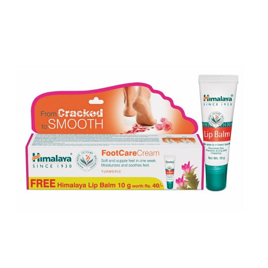 Himalaya Foot Care Cream - 12x20g+ Free Lip Balm 10g