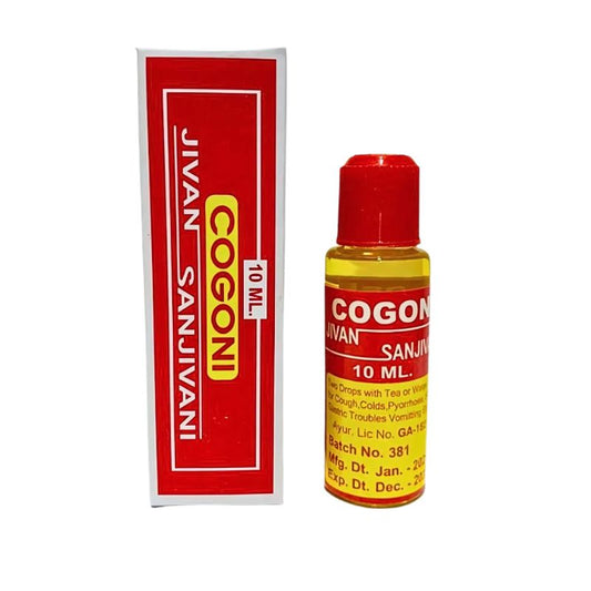 Cogoni Jivan Sanjivani Herbal Ayurvedic Drops for Wellness & Vitality - 600x10ml