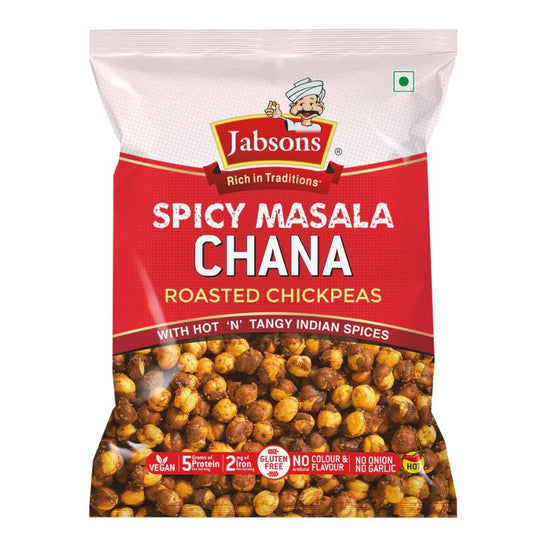 Jabsons Spicy Masala Roasted Chana - 24x150g