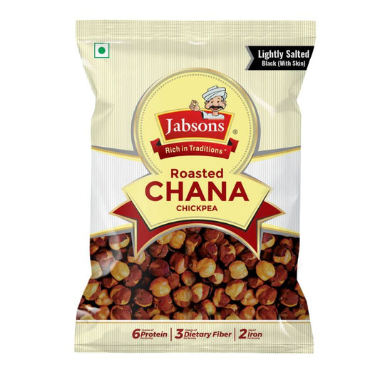 Jabsons Black Salted Roasted Chana - 24x200g