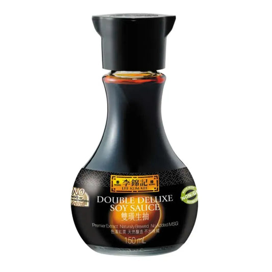 LKK Double Deluxe Soy Sauce - 12x150ml