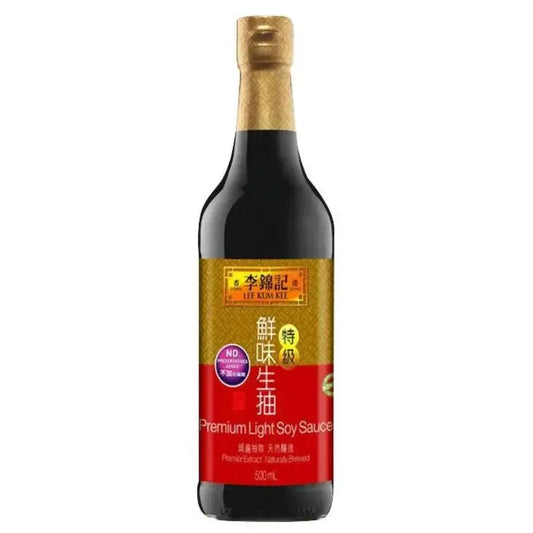 LKK Premium Light Soy Sauce - 12x500ml