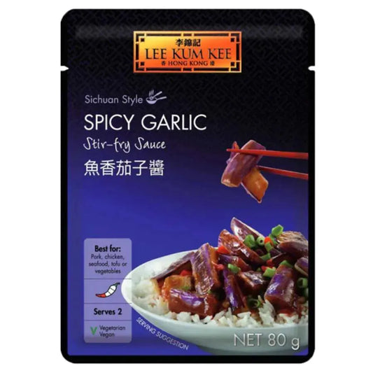 LKK Spicy Garlic Stir-Fry Sauce - 12x80g