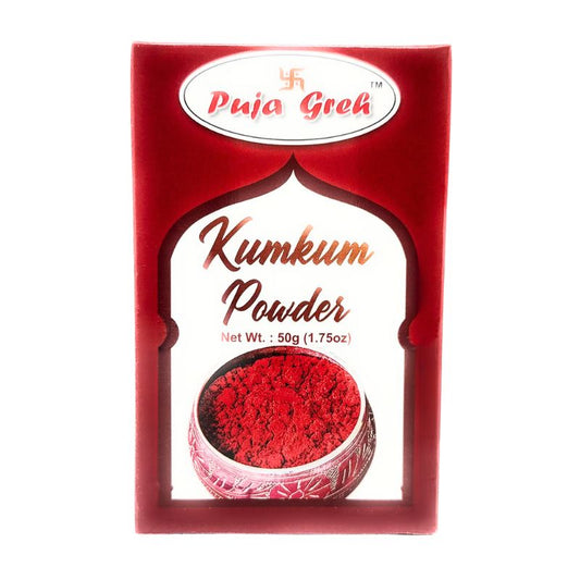Puja Greh Kumkum Powder - 10x10x50g