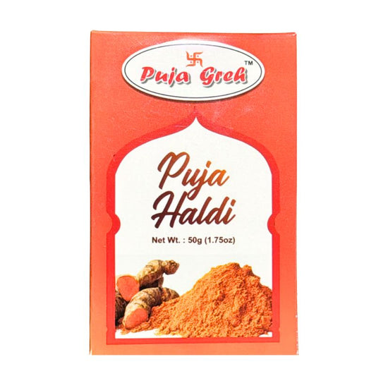 Puja Greh Pooja Haldi Whole - 10x10x50g