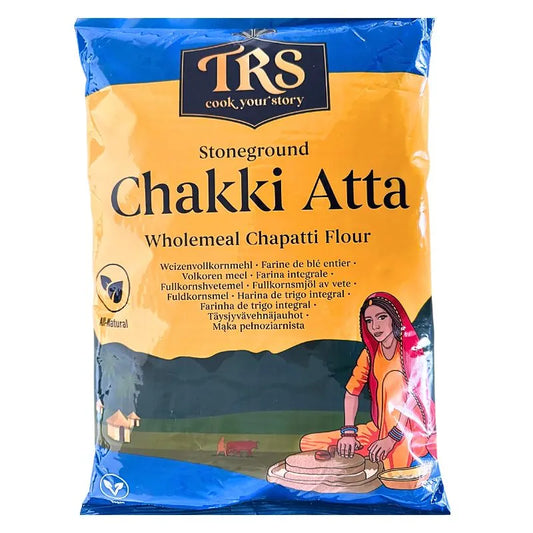 TRS Chakki Atta Whole Wheat Flour 6X2Kg