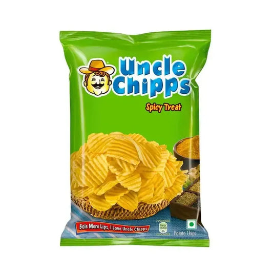 Uncle Green Chipps Spicy & Salted - 60x50g