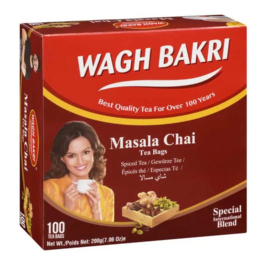 Wagh Bakri Masala Chai/ Tea bags - 16x200g