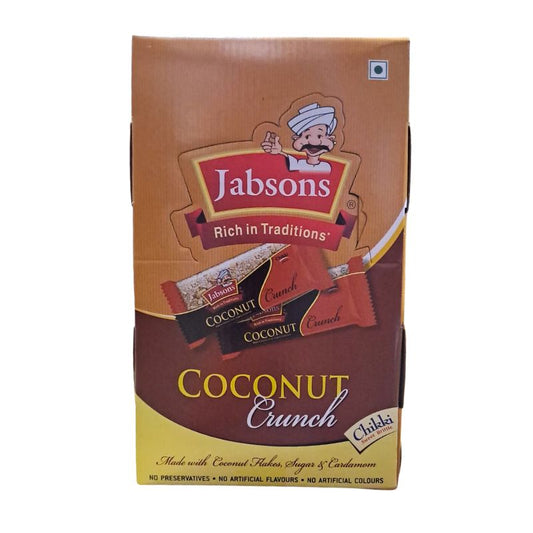 Jabsons Chikki Coconut Crunch - 20x30g