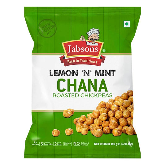Jabsons Lemon and Mint Chana - 24x140g
