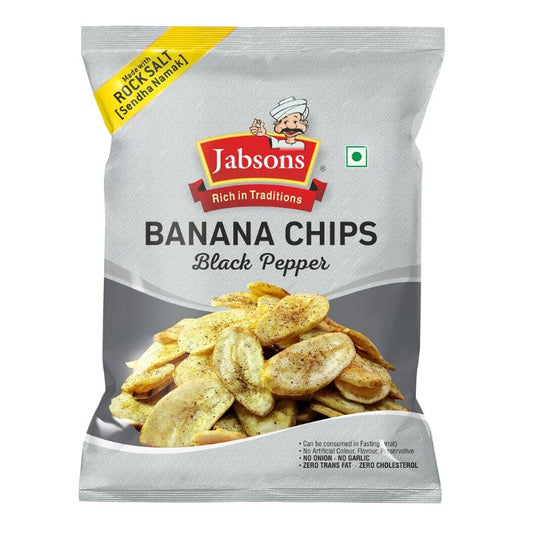 Jabsons Black Pepper Banana Chips - 24x150g