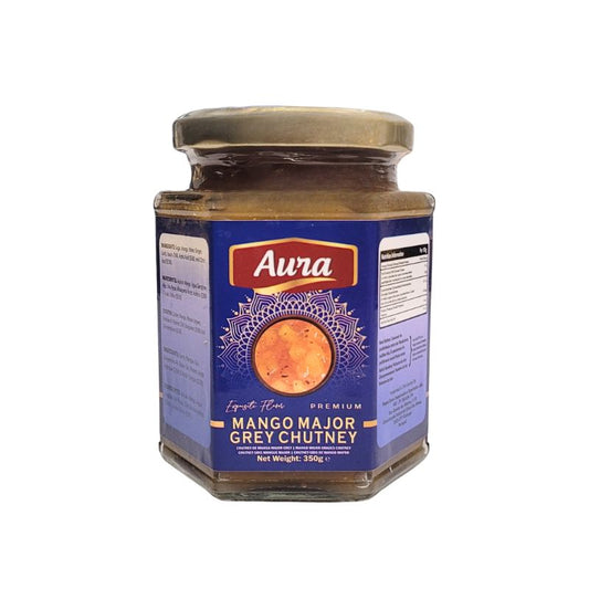 Aura Mango Major Grey Chutney- 12x350g