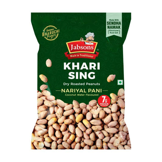 Jabsons Coconut Water Khari Sing Roasted Peanuts - 24x200g